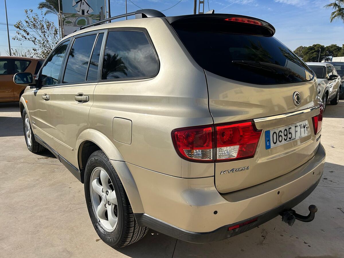 SSANGYONG KYRON 2.7 XDI AUTO 4X4 SPANISH LHD IN SPAIN 125000 MILES SUPERB 2007